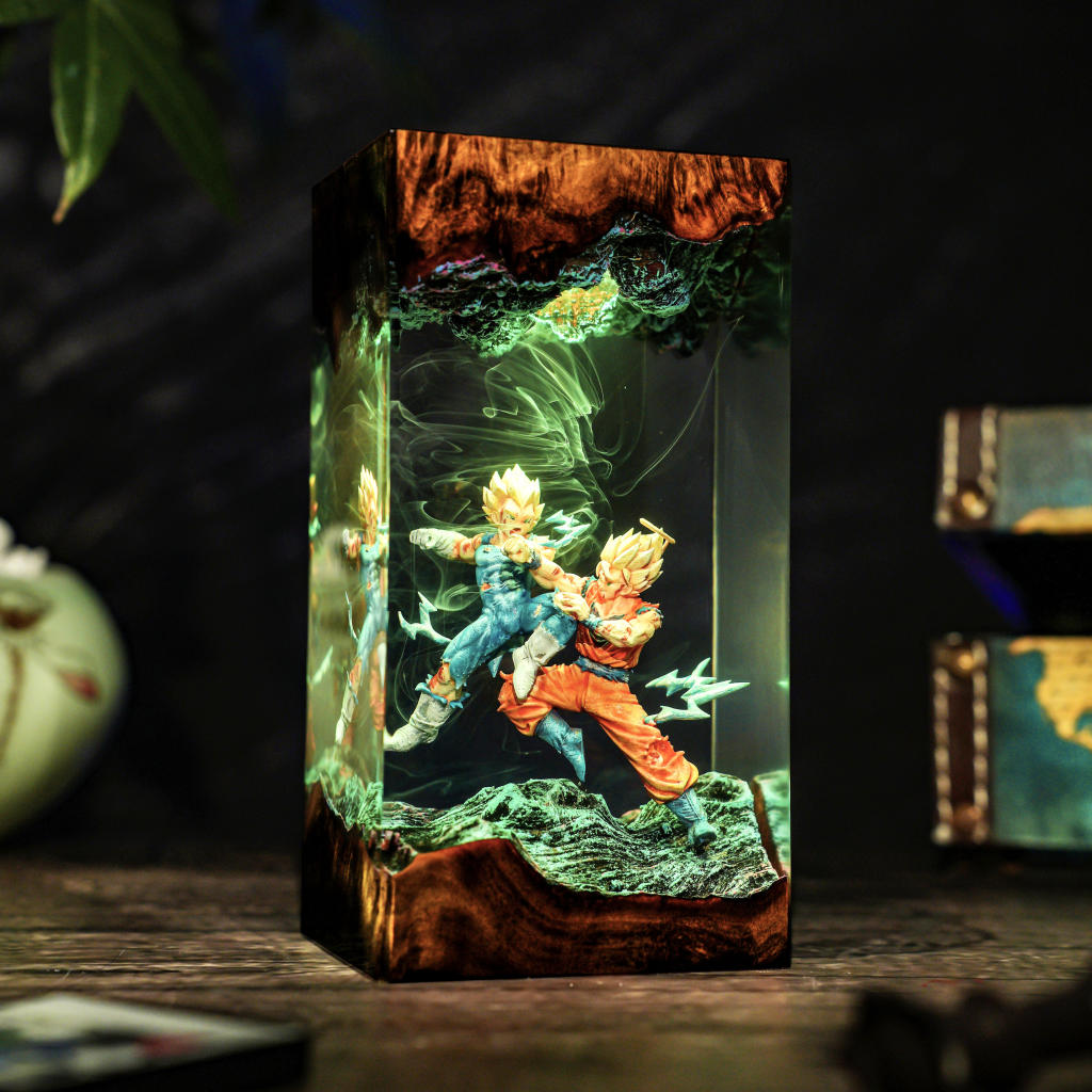 Dragon Ball Epoxy Lamp