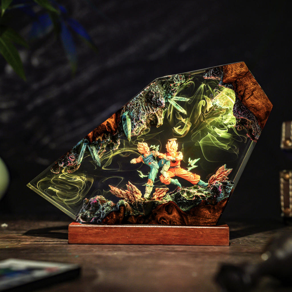 Dragon Ball Epoxy Lamp