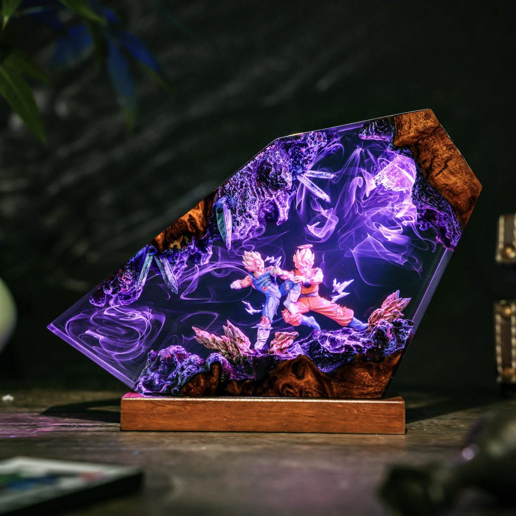 Dragon Ball Epoxy Lamp