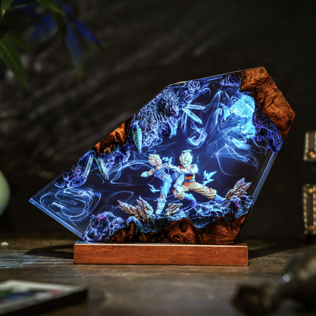 Dragon Ball Epoxy Lamp