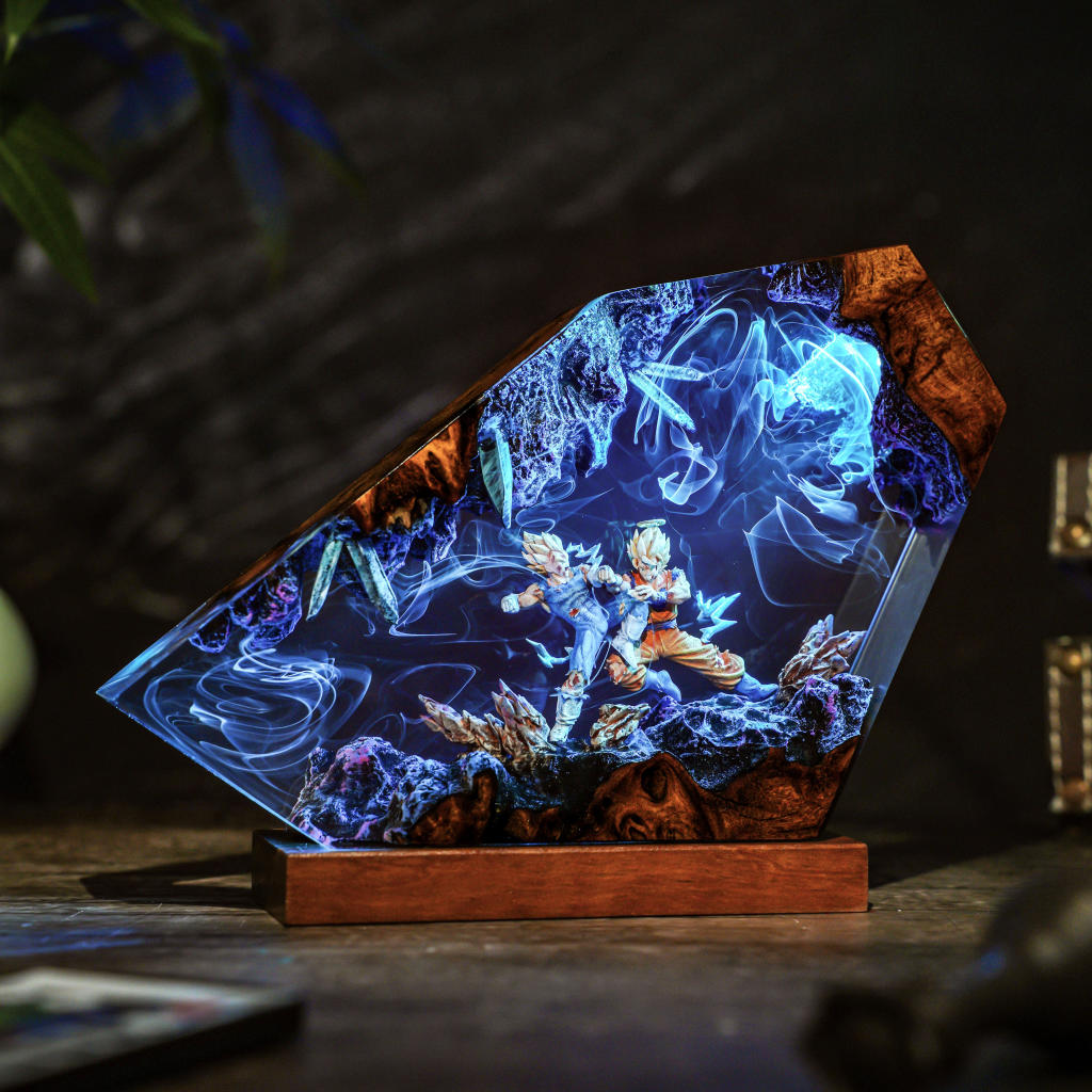 Dragon Ball Epoxy Lamp