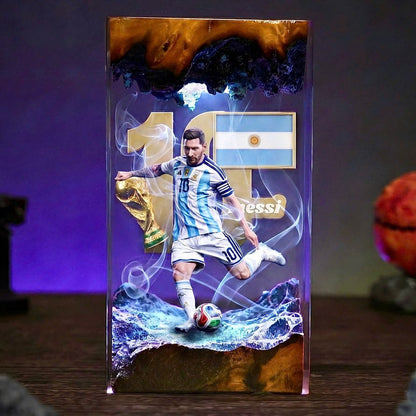 Lionel Messi Football Player Lamp